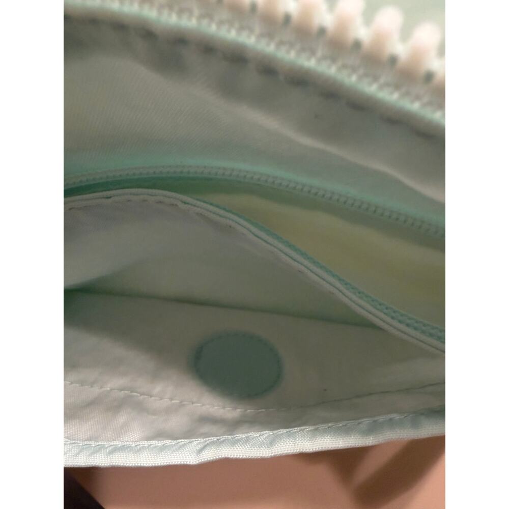 NWT Kipling Alvar Mint Crossbody Nylon‎ Organizer Purse Monkey Keychain wallet - Picture 10 of 10